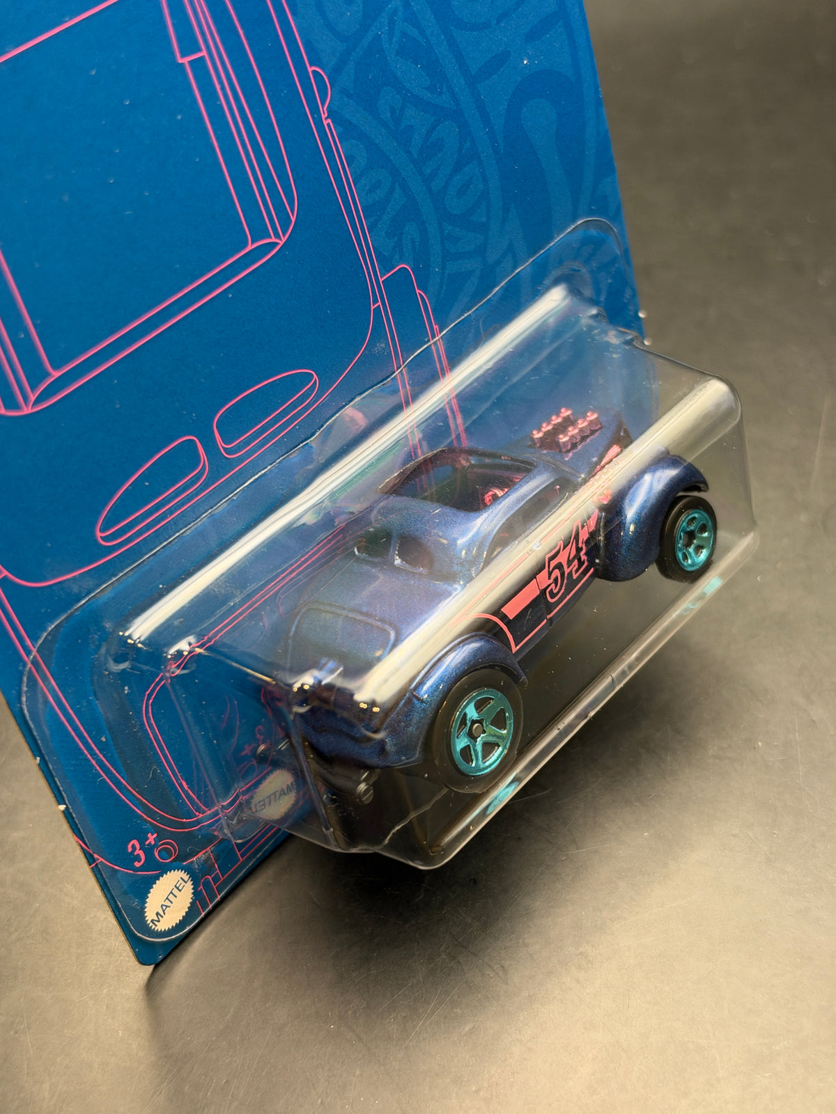 HOT WHEELS - PASS N GASSER (2022) - BLUE AND PINK SERIES 4/5