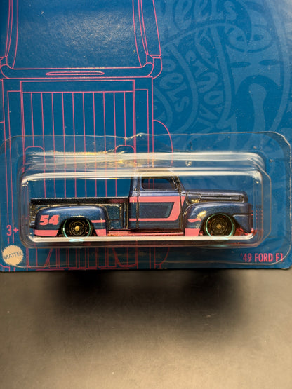 HOT WHEELS - 49 FORD F1 (2022) - BLUE AND PINK SERIES 1/5