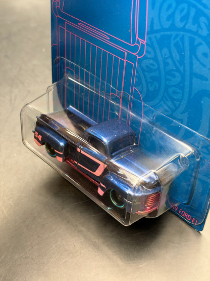 HOT WHEELS - 49 FORD F1 (2022) - BLUE AND PINK SERIES 1/5