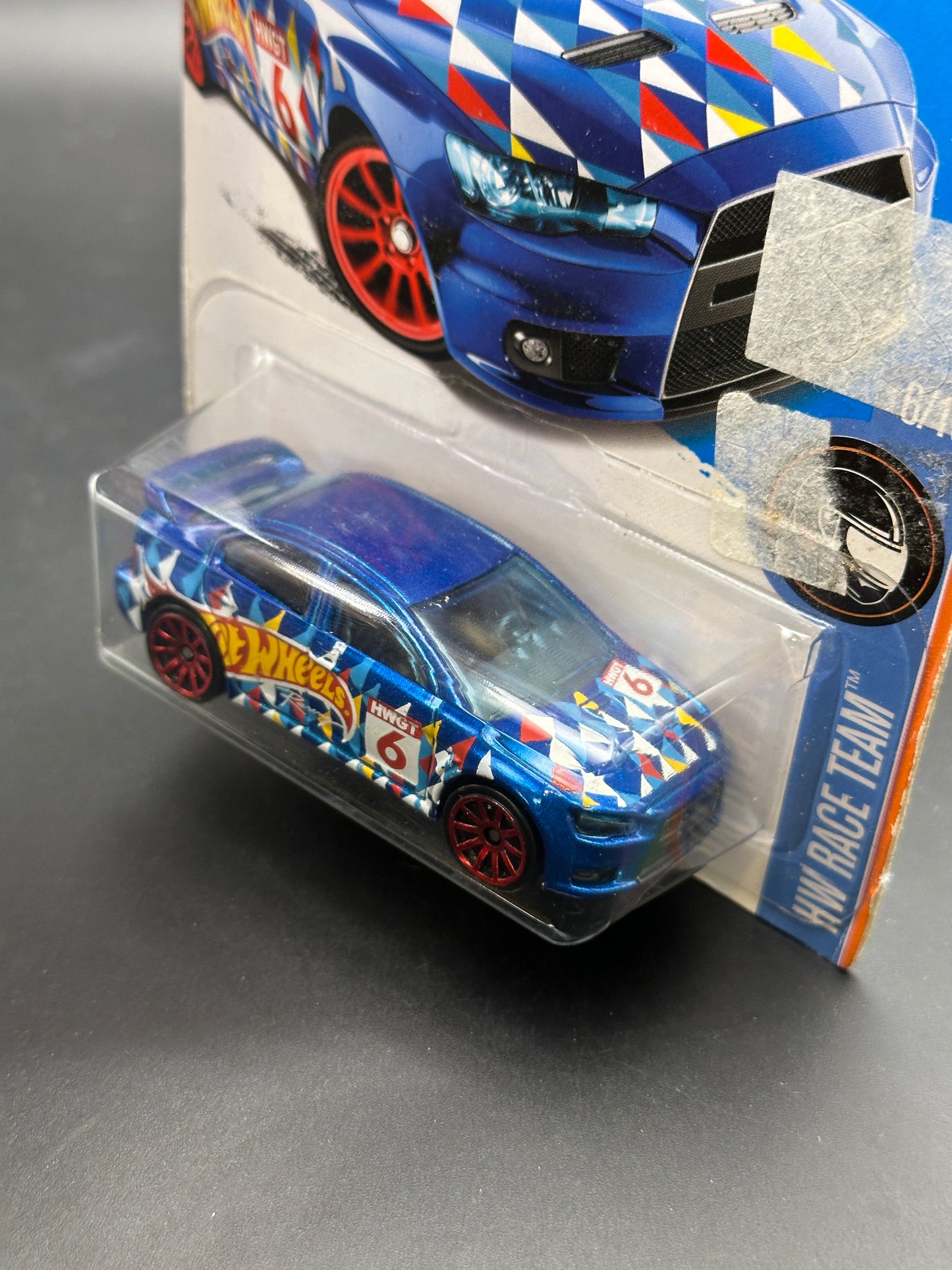 HOT WHEELS - 2008 LANCER EVOLUTION (2016) - HW RACE TEAM 6/10