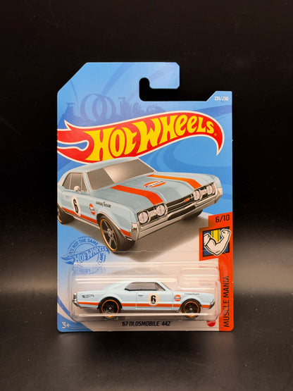HOT WHEELS - 67 OLDSMOBILE 442 (2021) - HW MUSCLE MANIA 6/10