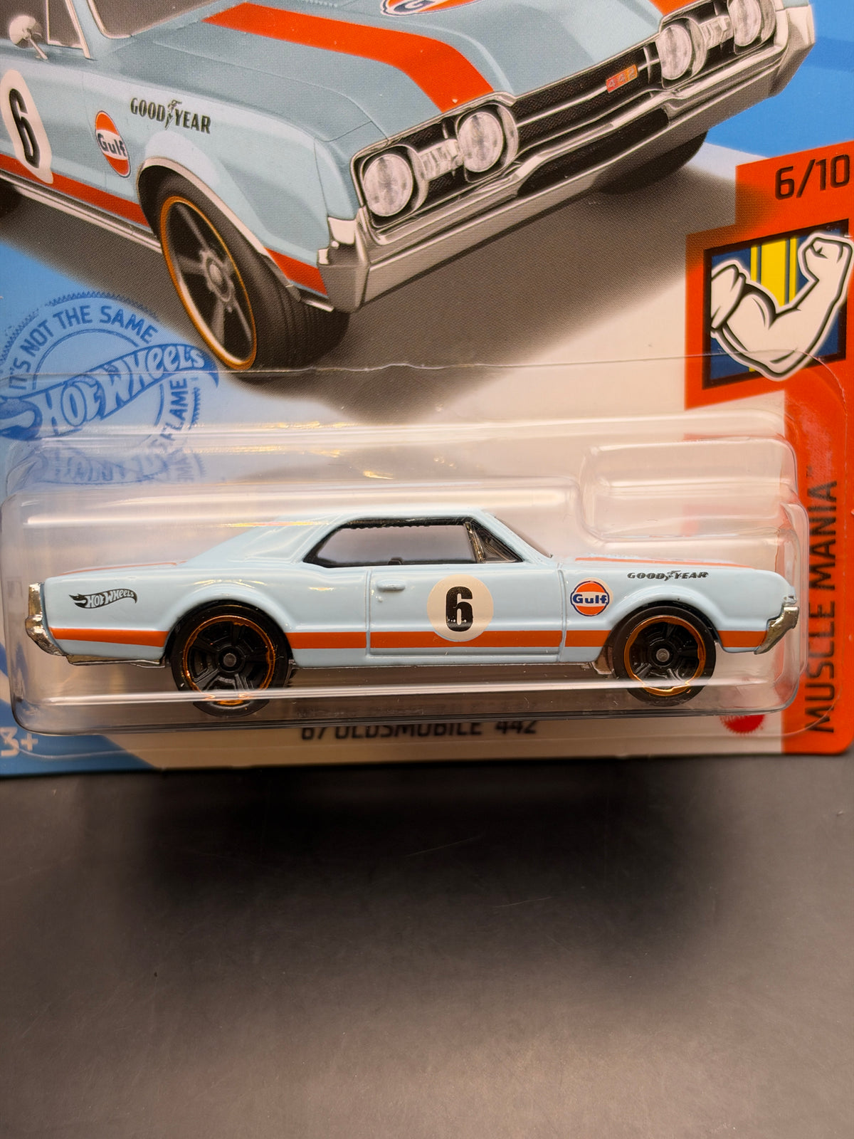 HOT WHEELS - 67 OLDSMOBILE 442 (2021) - HW MUSCLE MANIA 6/10