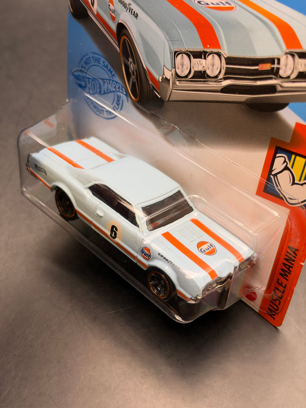 HOT WHEELS - 67 OLDSMOBILE 442 (2021) - HW MUSCLE MANIA 6/10