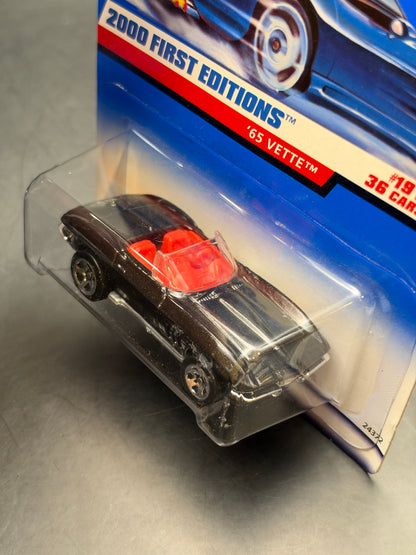 HOT WHEELS - 65 VETTE (2000) - HW 2000 FIRST EDITIONS 19/36