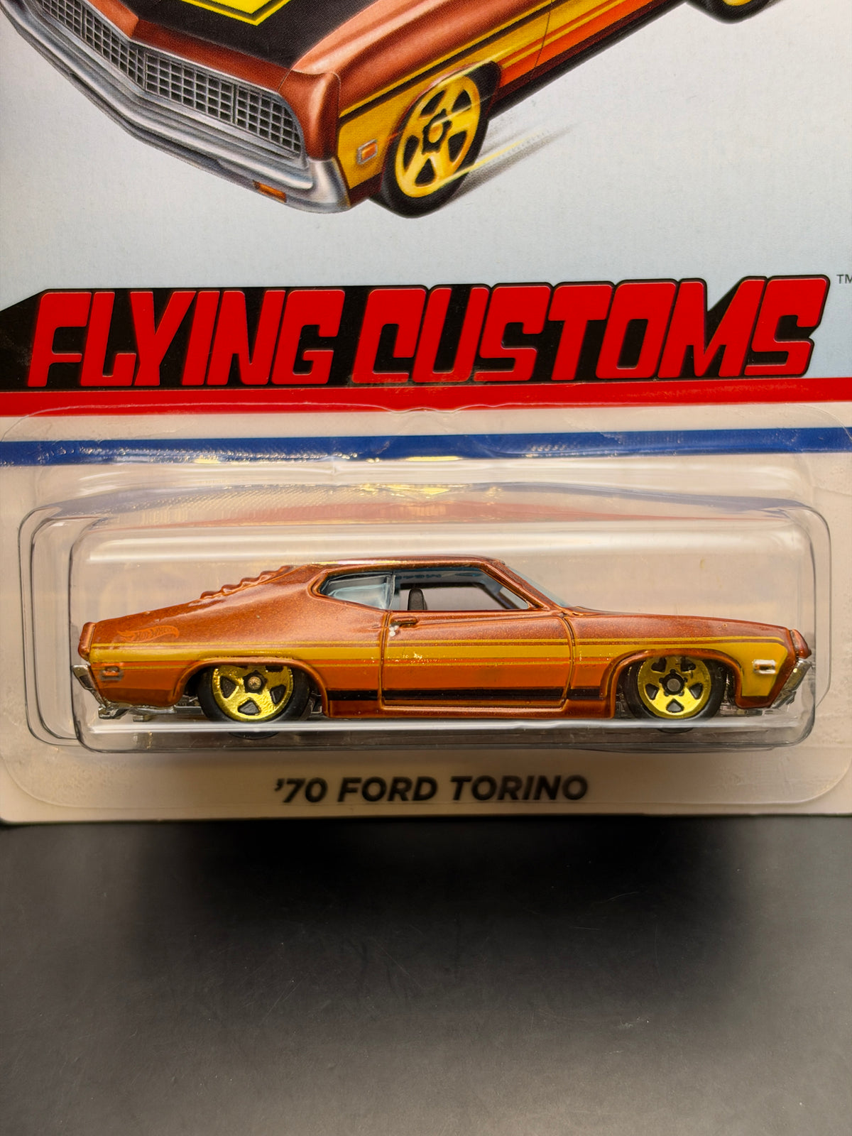HOT WHEELS - 72 FORD TORINO (2020) - FLYING CUSTOM SERIES