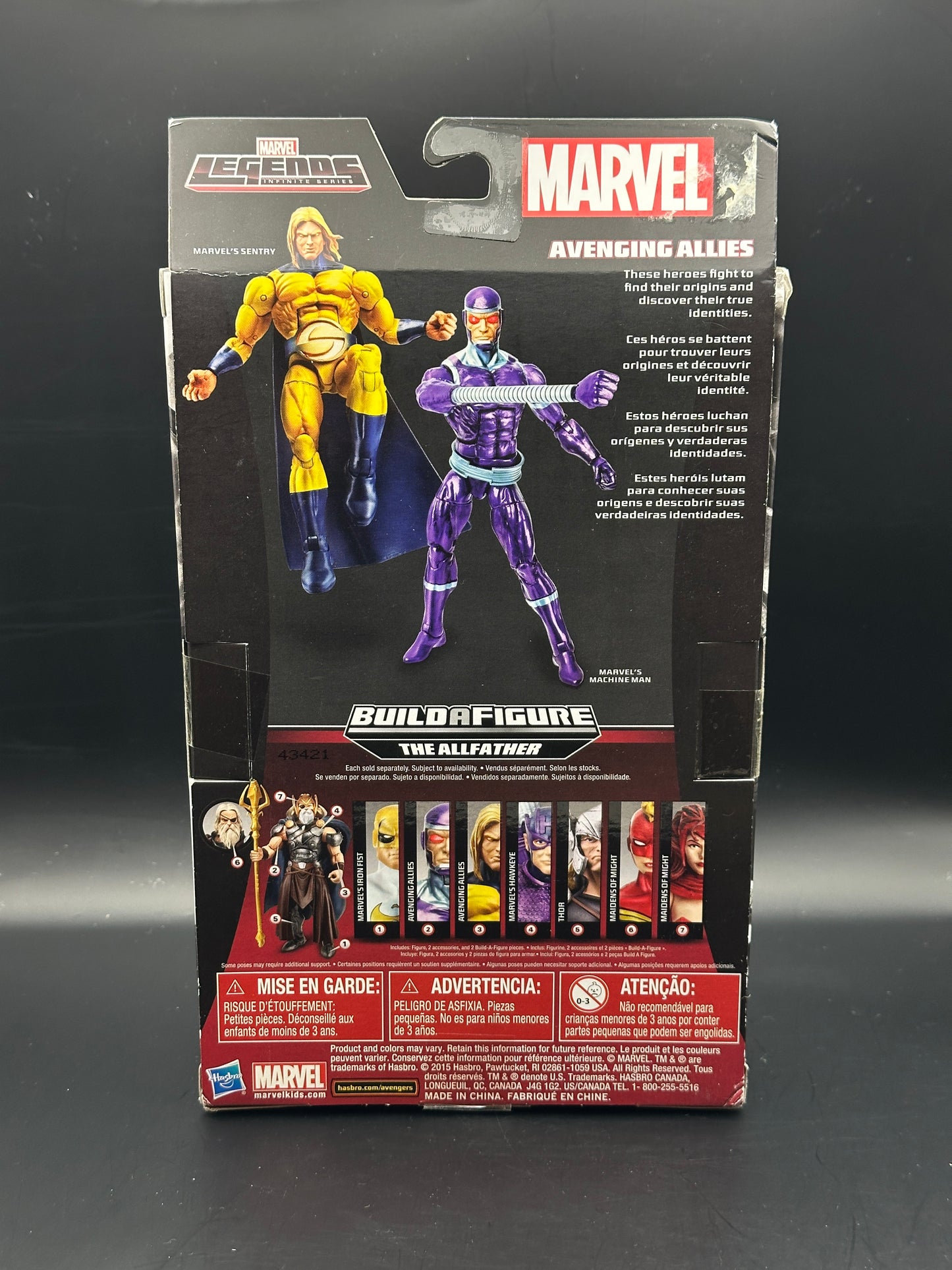 MARVEL LEGENDS - MARVEL’S MACHINE MAN - THE ALLFATHER BAF - ACTION FIGURE