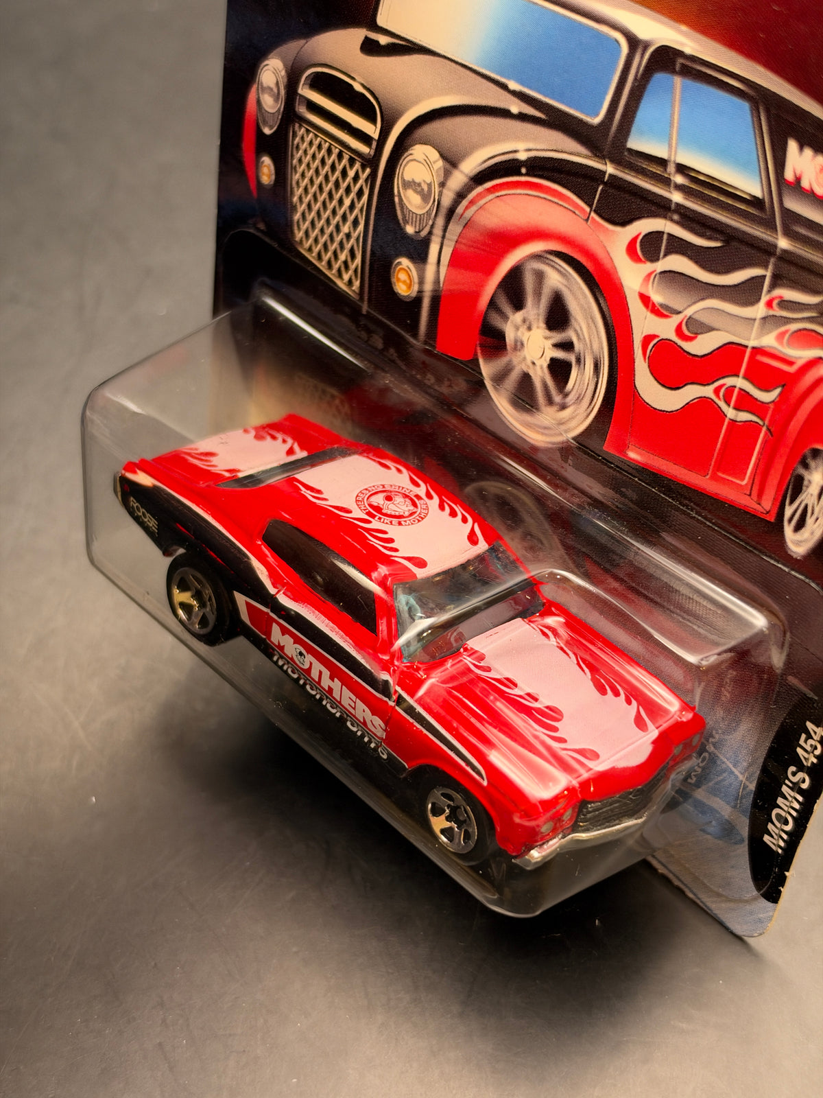 HOT WHEELS - 1970 CHEVELLE SS (2003) - MOM’S 454 - MOTHER’S WAX SERIES