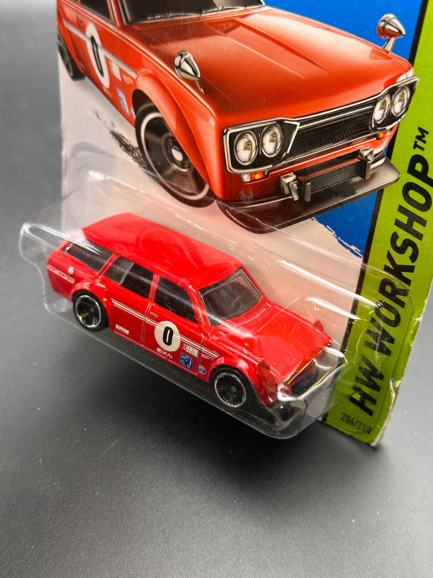 HOT WHEELS - 71 DATSUN BLUEBIRD 510 WAGON (2014) - HW WORKSHOP