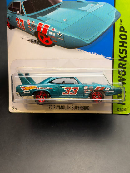 HOT WHEELS - 70 PLYMOUTH SUPERBIRD (2015) - HW WORKSHOP