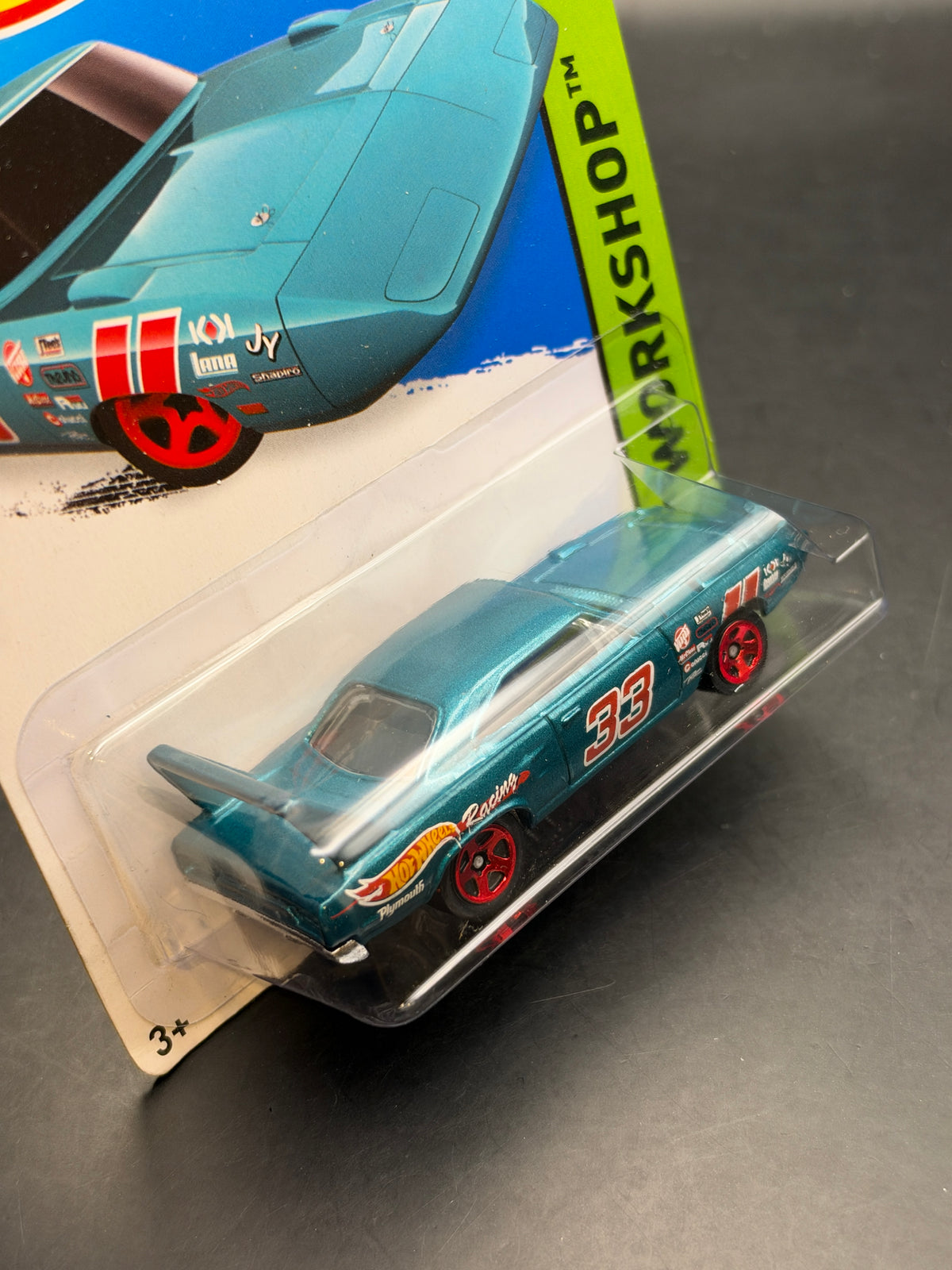 HOT WHEELS - 70 PLYMOUTH SUPERBIRD (2015) - HW WORKSHOP