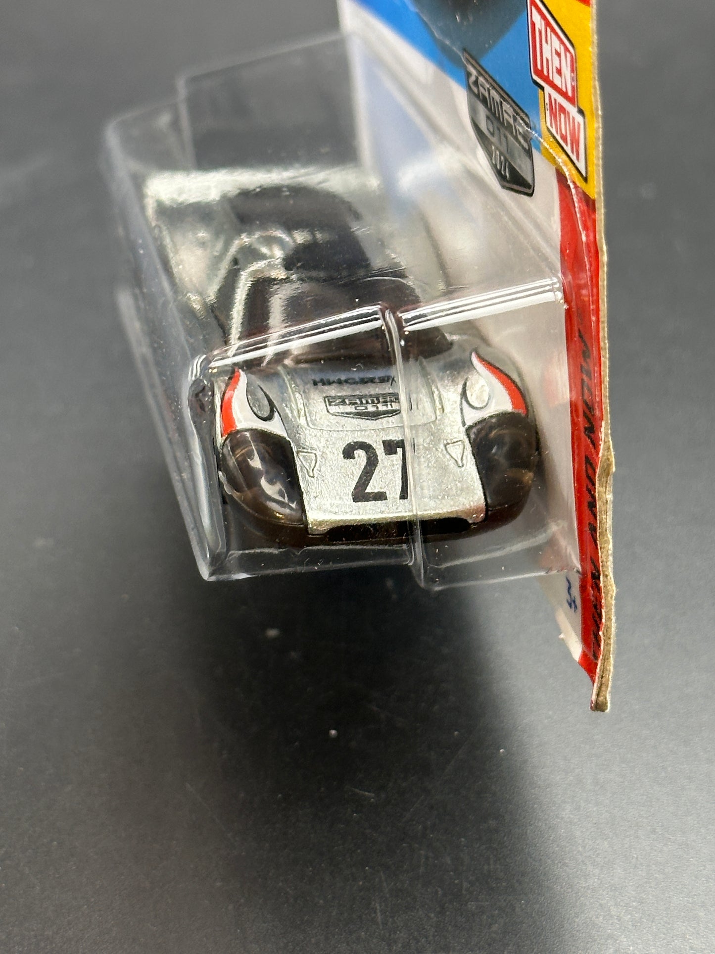 HOT WHEELS - 67 FORD GT40 MK.IV (2024) - ZAMAC - HW THEN AND NOW 5/10