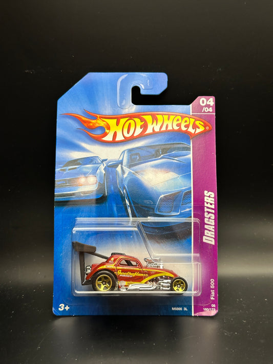 HOT WHEELS - FIAT 500C (2008) - HW DRAGSTERS 4/4