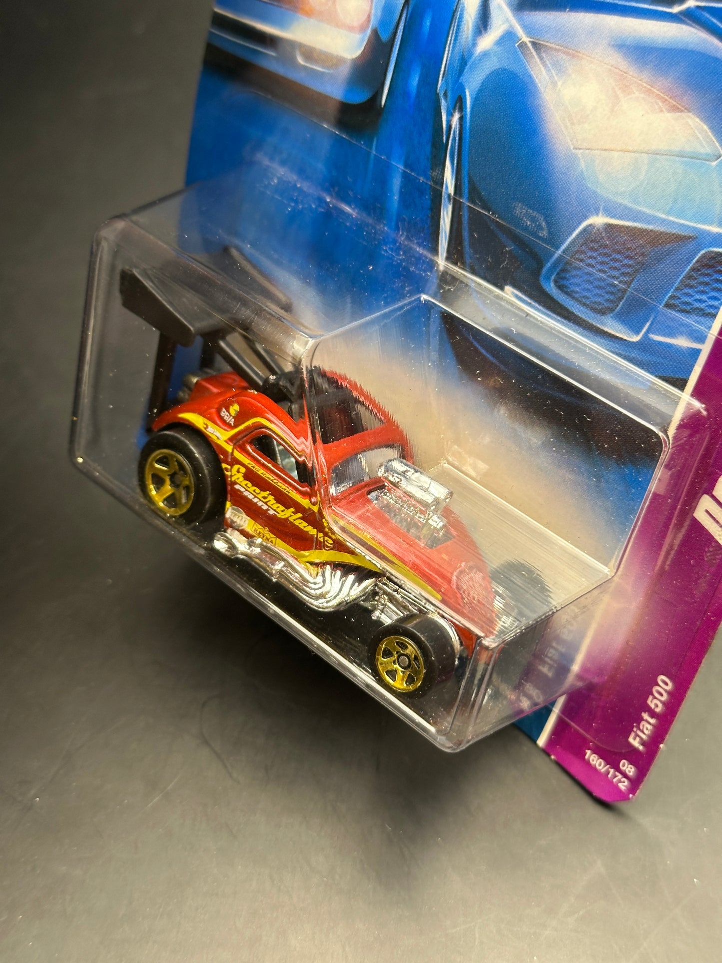 HOT WHEELS - FIAT 500C (2008) - HW DRAGSTERS 4/4