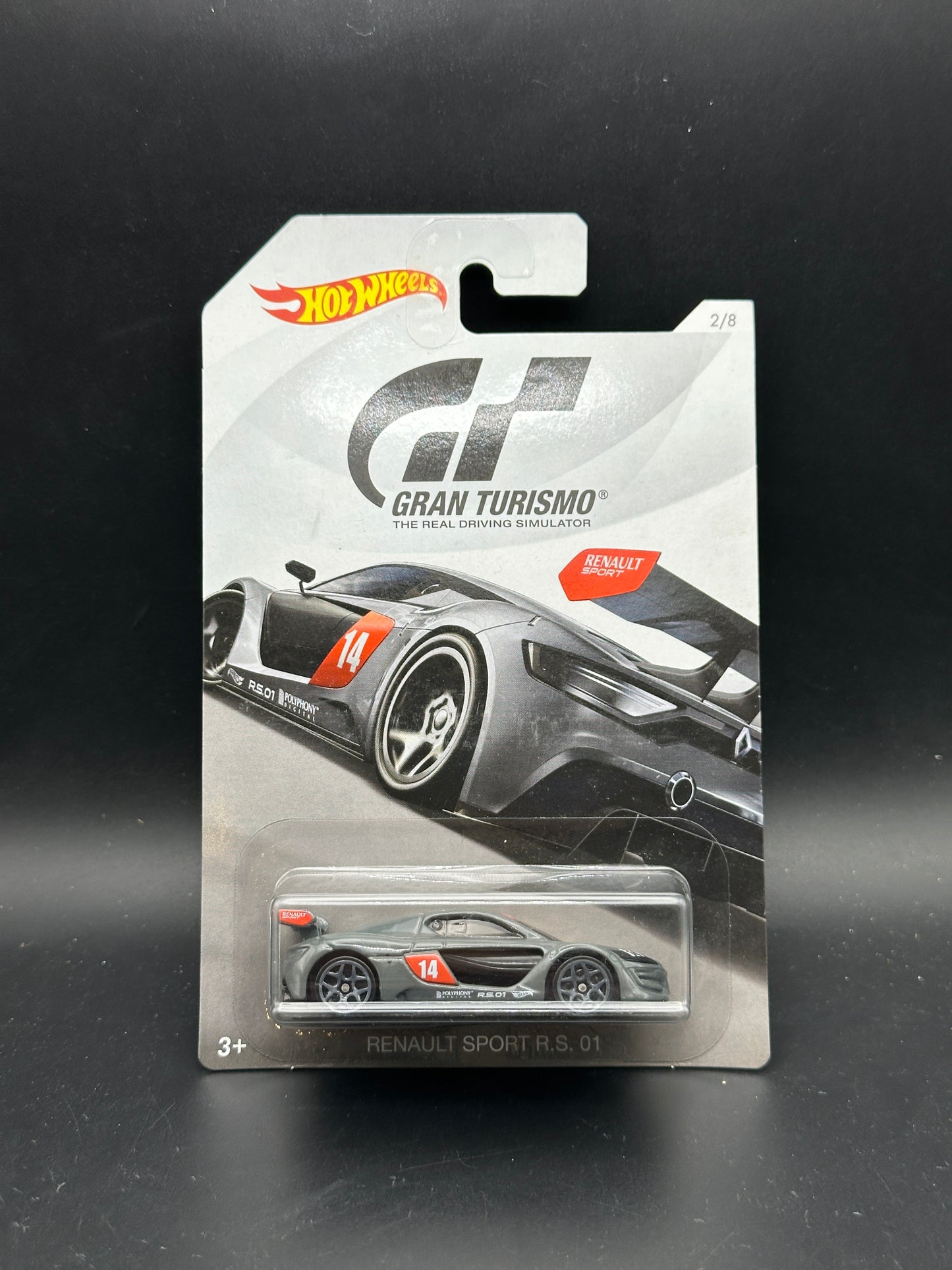 HOT WHEELS - RENAULT SPORT RS 01 (2018) - GRAN TURISMO SERIES 2/8