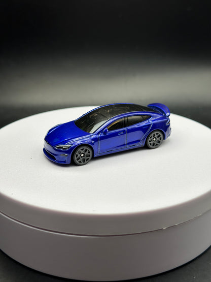 HOT WHEELS - TESLA MODEL S PLAID (2024) - HW QUARTER MILE HEROES 5/5 - LOOSE