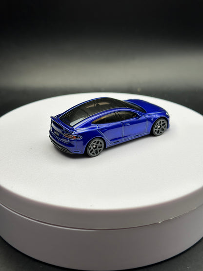 HOT WHEELS - TESLA MODEL S PLAID (2024) - HW QUARTER MILE HEROES 5/5 - LOOSE