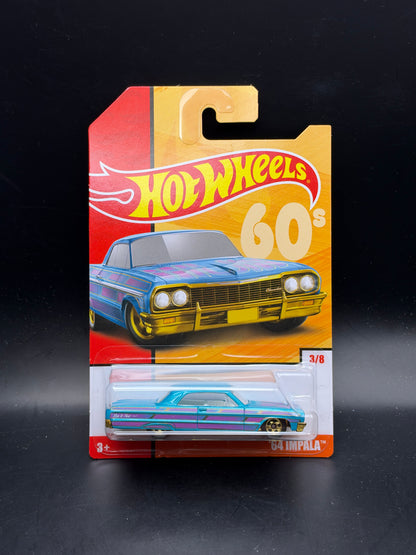 HOT WHEELS - 64 IMPALA (2019) - HW THROWBACK SERIES 2 3/8