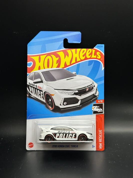 HOT WHEELS - 2018 HONDA CIVIC TYPE R (2023) - HW RESCUE 4/10