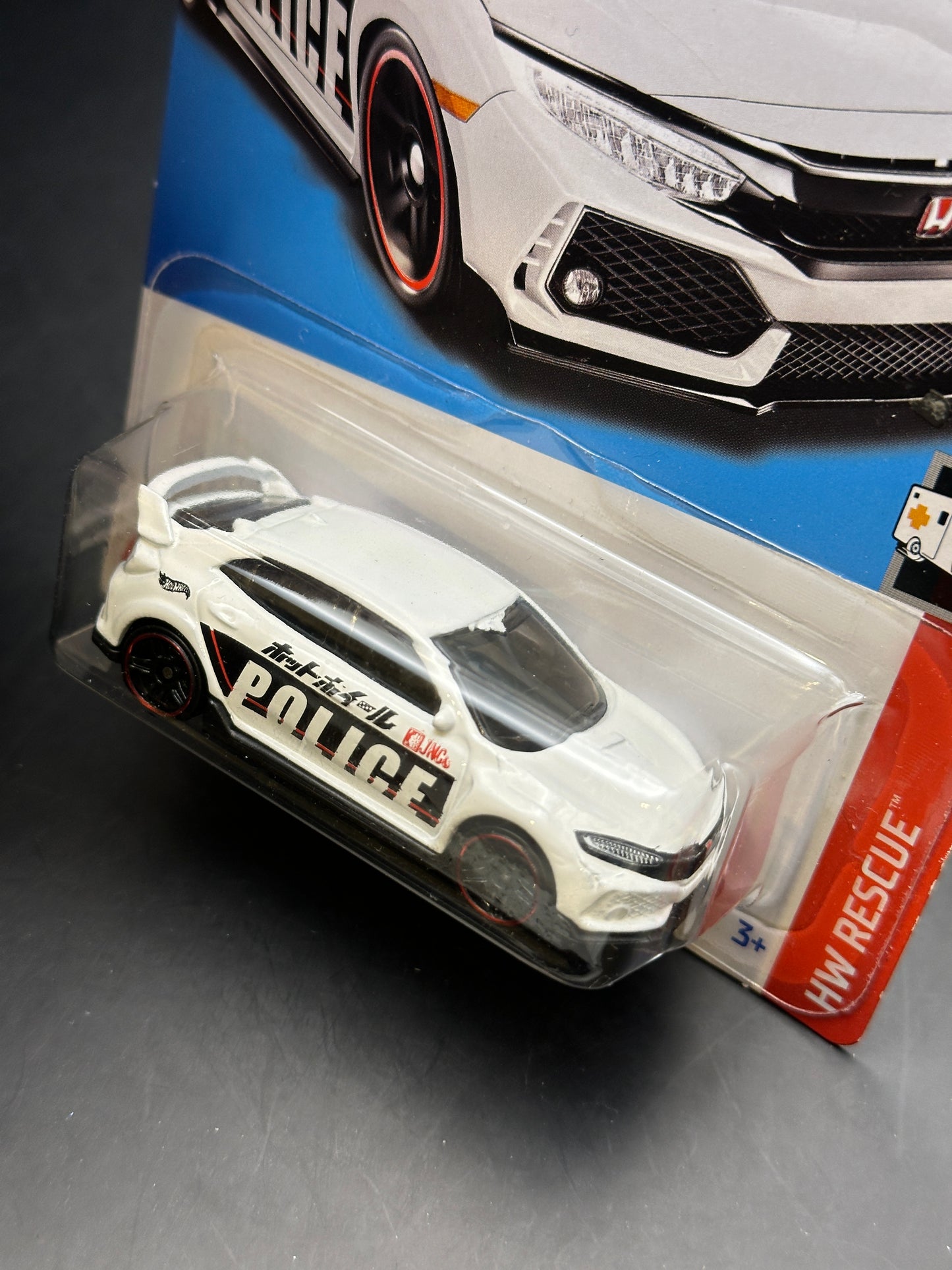 HOT WHEELS - 2018 HONDA CIVIC TYPE R (2023) - HW RESCUE 4/10