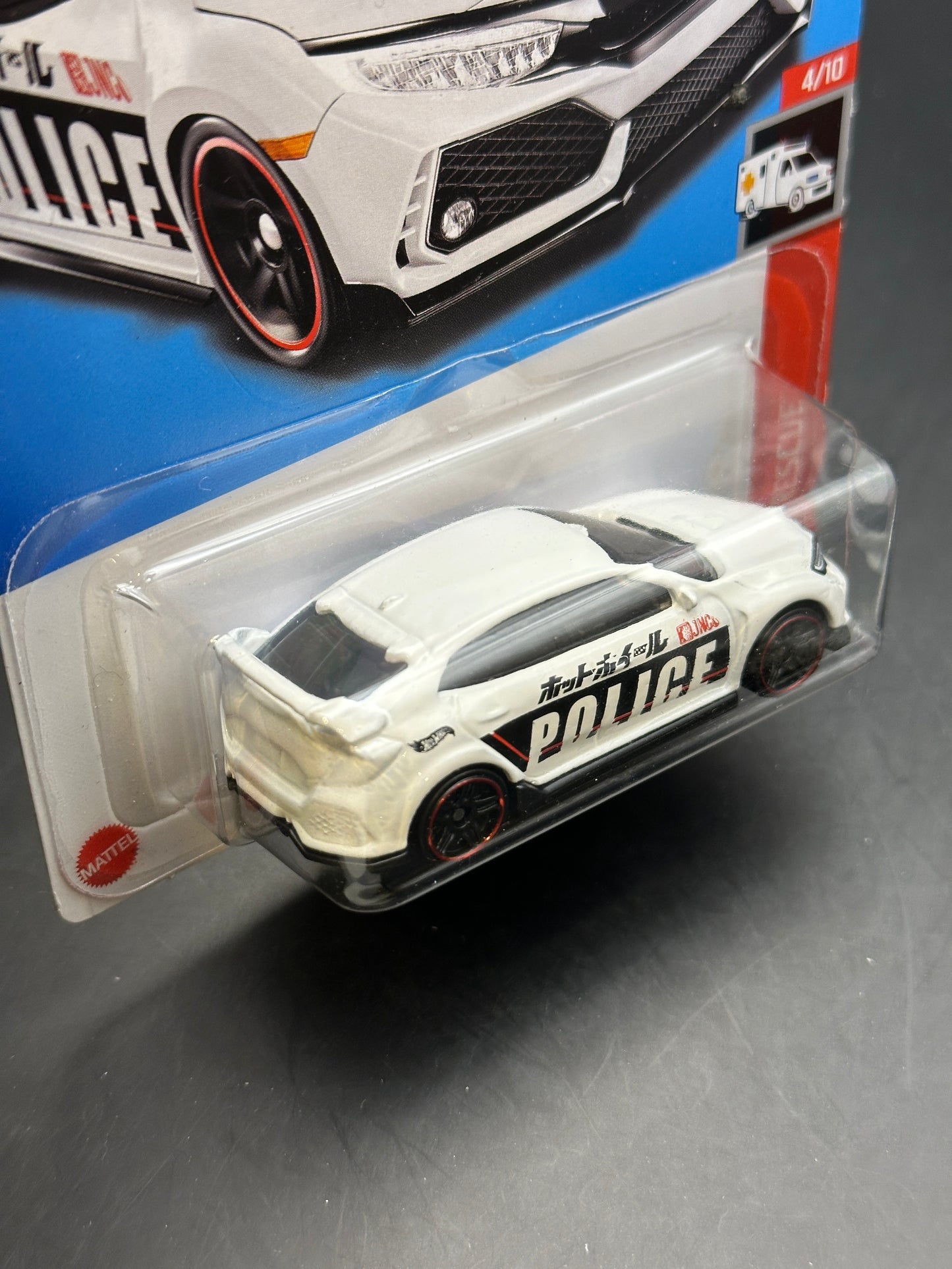 HOT WHEELS - 2018 HONDA CIVIC TYPE R (2023) - HW RESCUE 4/10