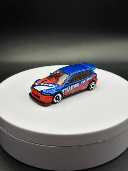 HOT WHEELS - HONDA CIVIC CUSTOM (2025) - HW REVERSE RAKE 5/5 - LOOSE