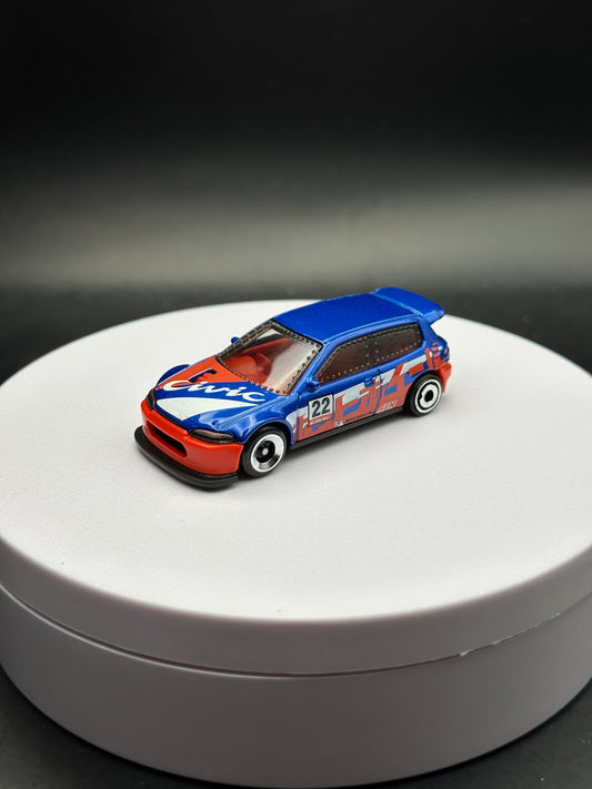 HOT WHEELS - HONDA CIVIC CUSTOM (2025) - HW REVERSE RAKE 5/5 - LOOSE