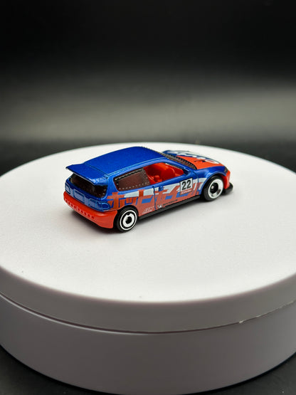 HOT WHEELS - HONDA CIVIC CUSTOM (2025) - HW REVERSE RAKE 5/5 - LOOSE
