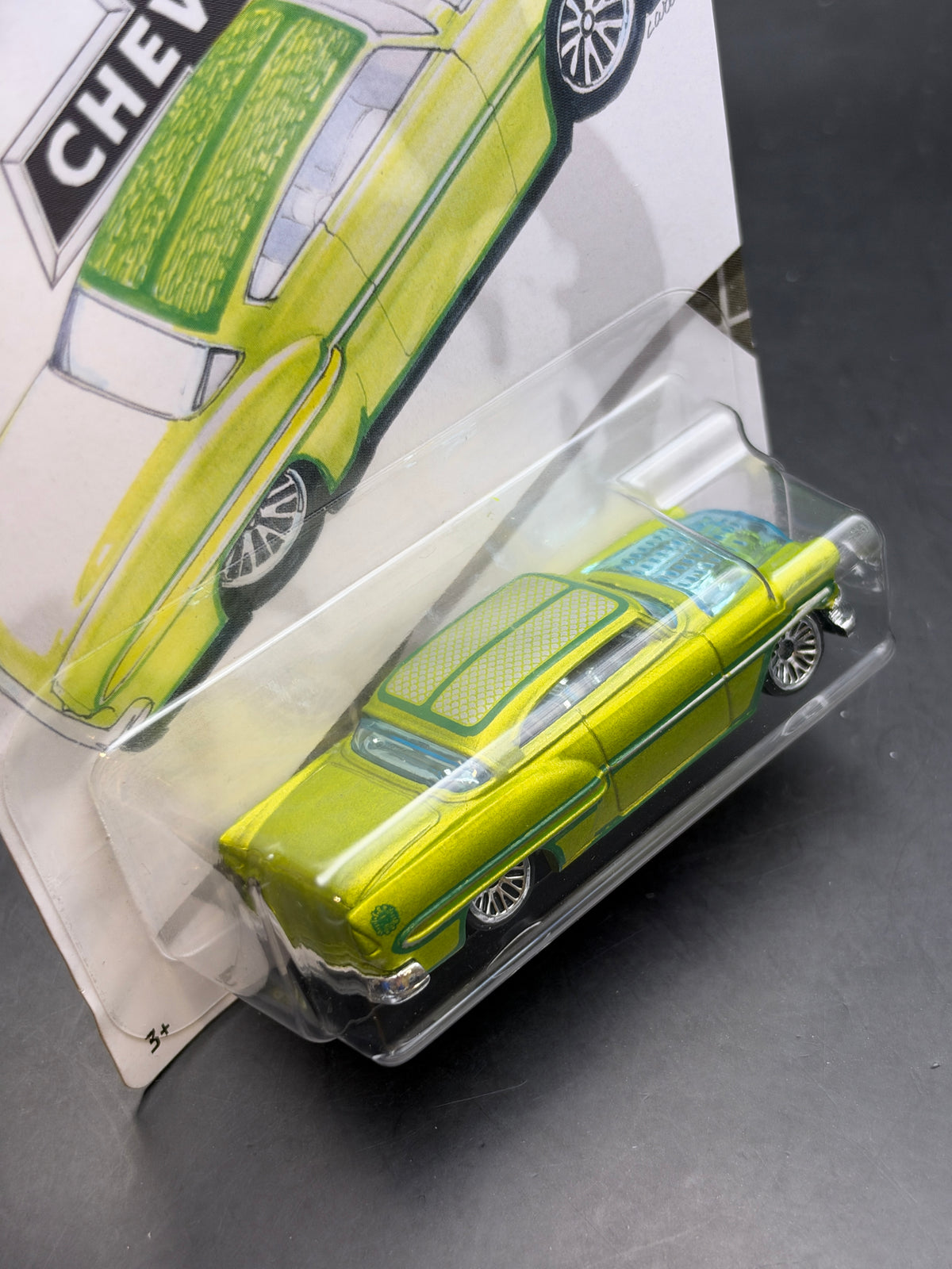 HOT WHEELS - CUSTOM 53 CHEVY (2019) - LARRY WOOD ANNIVERSARY SERIES 2/10