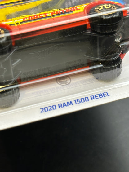 HOT WHEELS - 2020 RAM 1500 REBEL - TREASURE HUNT (2023) - HW RESCUE 7/10
