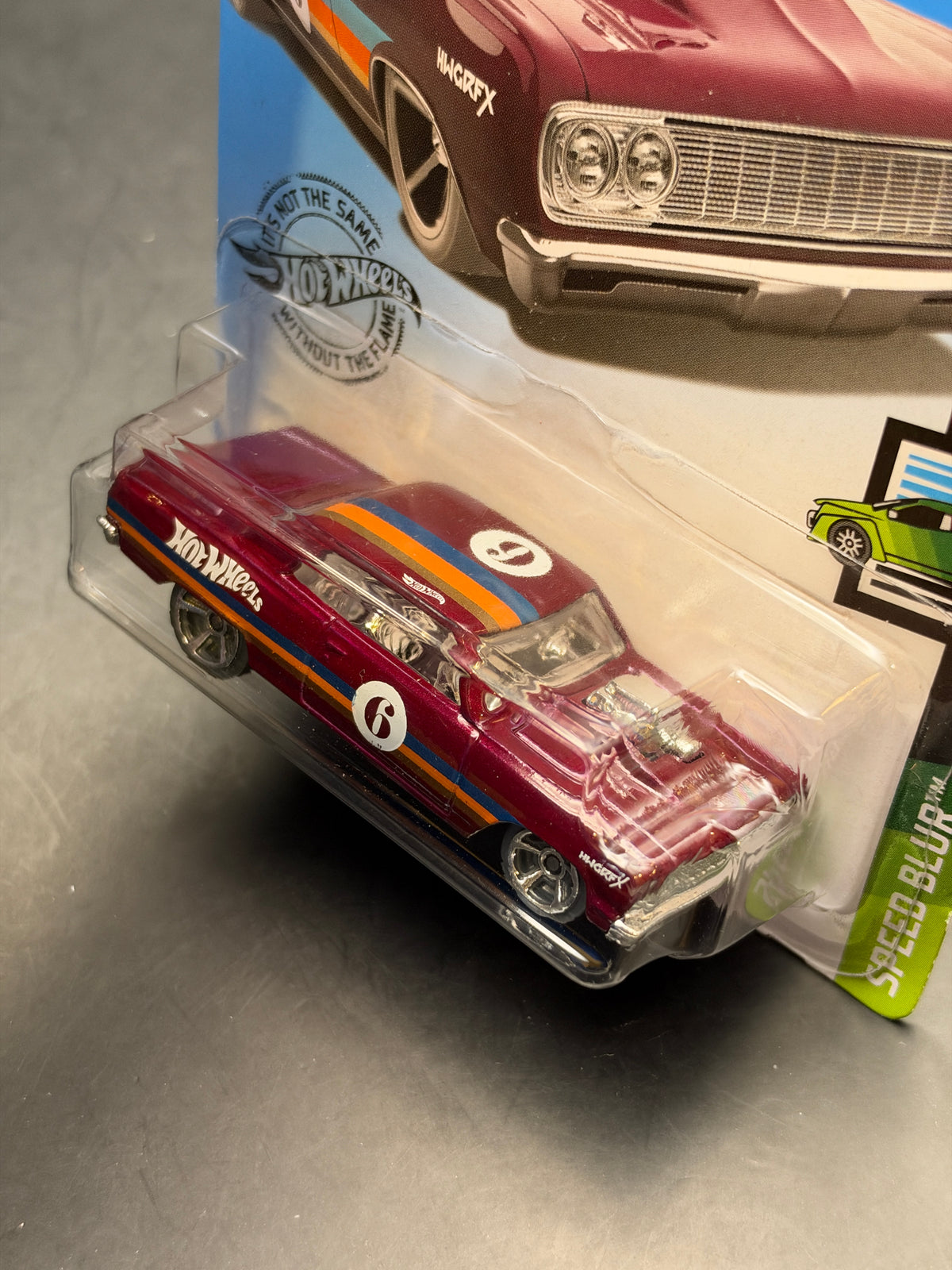 HOT WHEELS - 64 CHEVELLE SS (2019) - HW SPEED BLUR 10/10