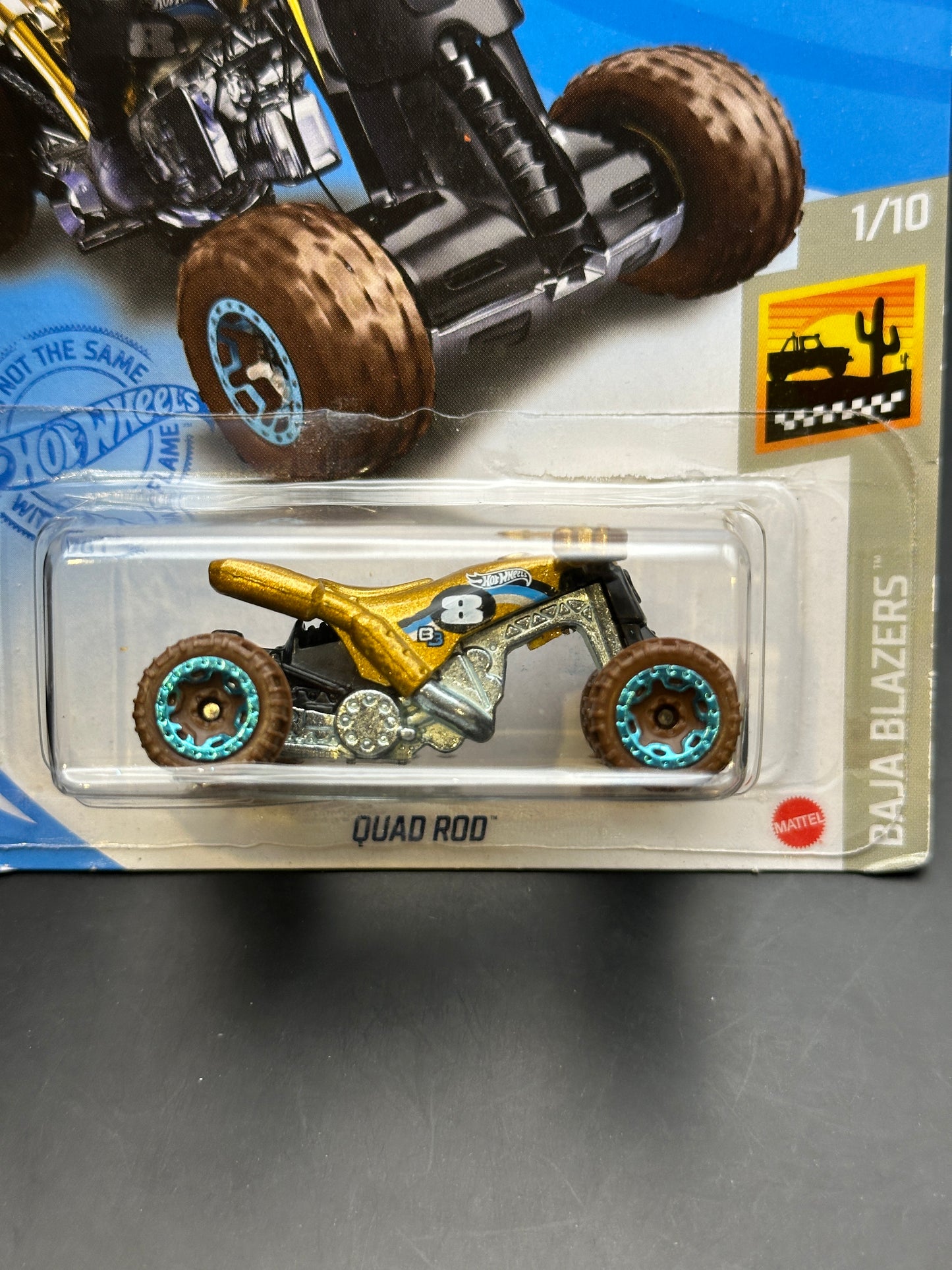 HOT WHEELS - QUAD ROD (2021) - HW BAJA BLAZERS 1/10