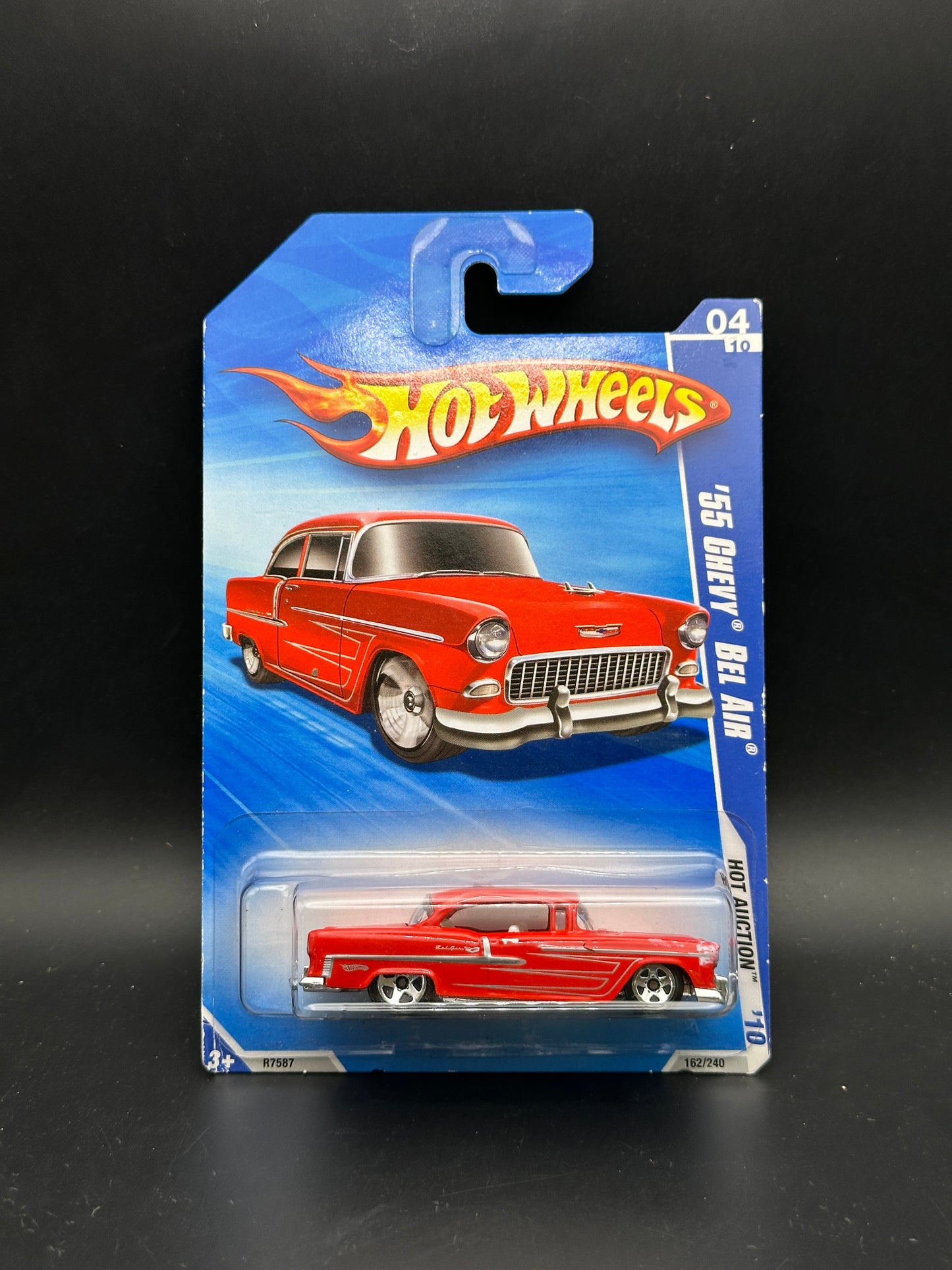 HOT WHEELS - 55 CHEVY BEL AIR (2010) - HW AUCTION 4/10