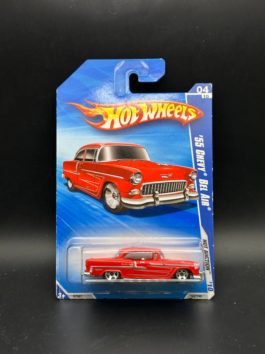 HOT WHEELS - 55 CHEVY BEL AIR (2010) - HW AUCTION 4/10