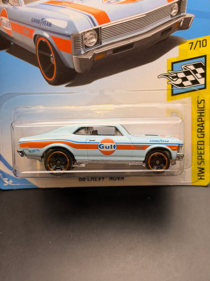 HOT WHEELS - 68 CHEVY NOVA (2019) - HW SPEED GRAPHICS 7/10