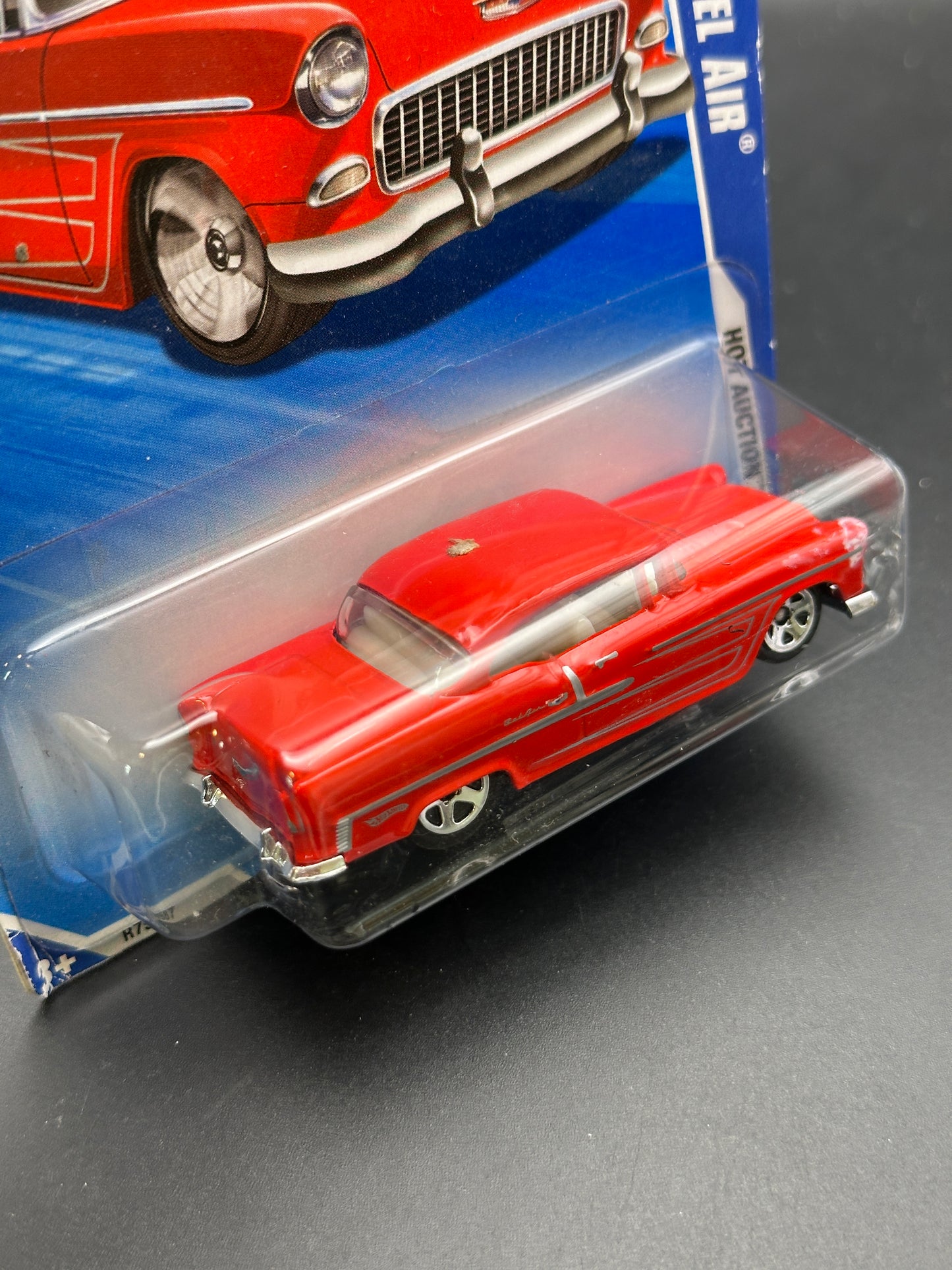 HOT WHEELS - 55 CHEVY BEL AIR (2010) - HW AUCTION 4/10