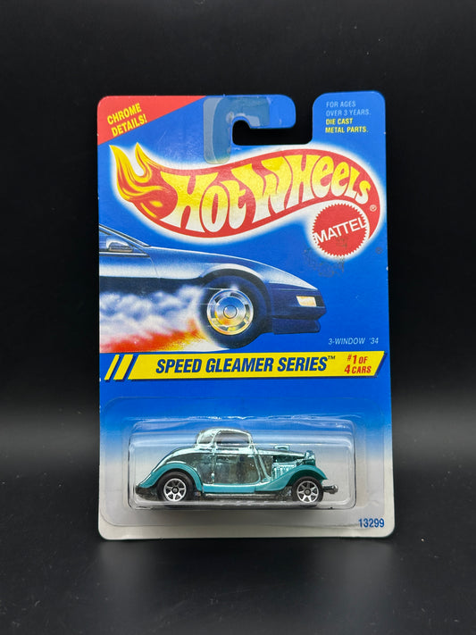 HOT WHEELS - 3 WINDOW 34 (1995) - HW SPEED GLEAMER SERIES 1/4