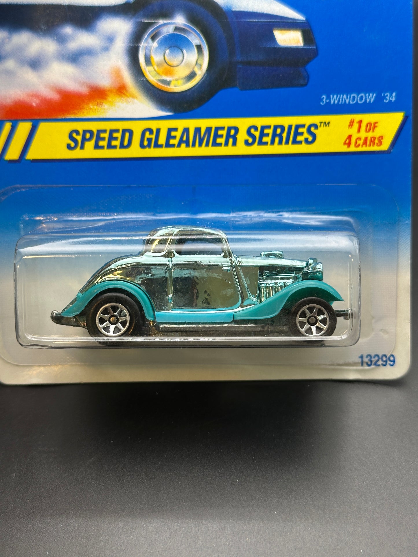 HOT WHEELS - 3 WINDOW 34 (1995) - HW SPEED GLEAMER SERIES 1/4