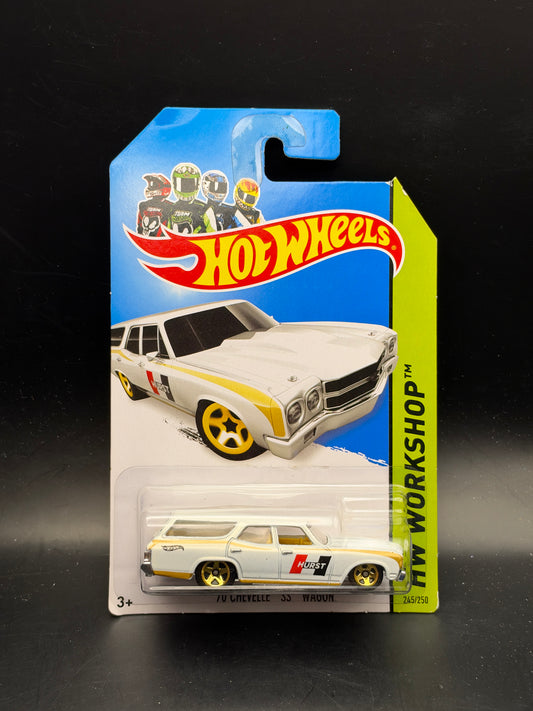 HOT WHEELS - 70 CHEVELLE SS WAGON (2014) - HW WORKSHOP