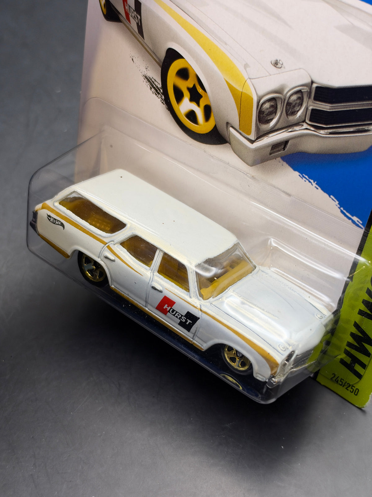 HOT WHEELS - 70 CHEVELLE SS WAGON (2014) - HW WORKSHOP