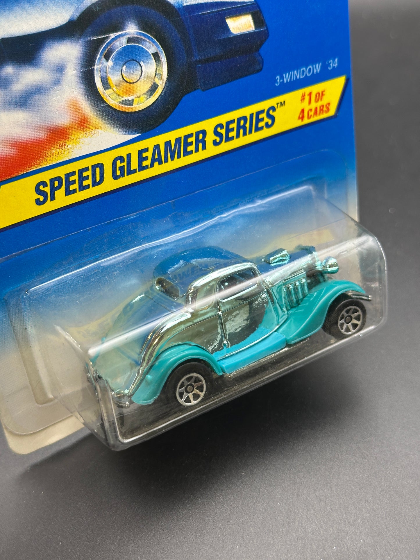 HOT WHEELS - 3 WINDOW 34 (1995) - HW SPEED GLEAMER SERIES 1/4