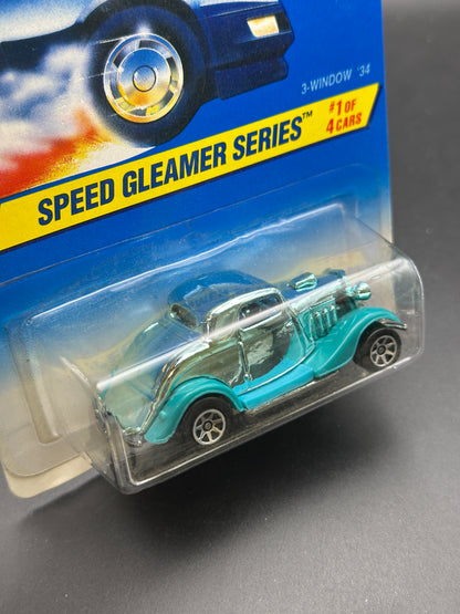 HOT WHEELS - 3 WINDOW 34 (1995) - HW SPEED GLEAMER SERIES 1/4