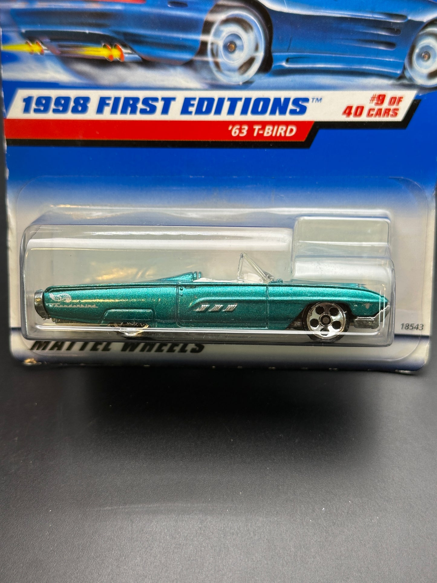 HOT WHEELS - 63 T-BIRD (1998) - HW 1998 FIRST EDITIONS 9/40