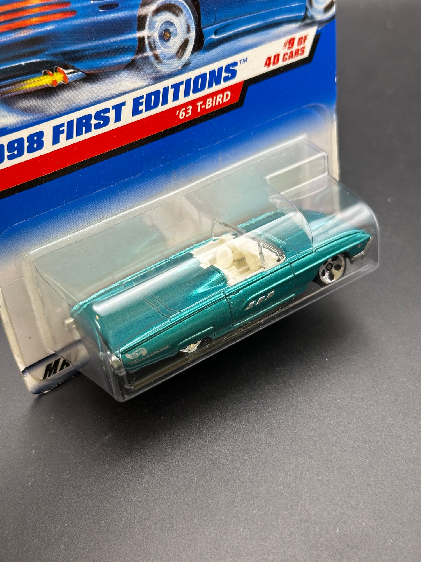 HOT WHEELS - 63 T-BIRD (1998) - HW 1998 FIRST EDITIONS 9/40