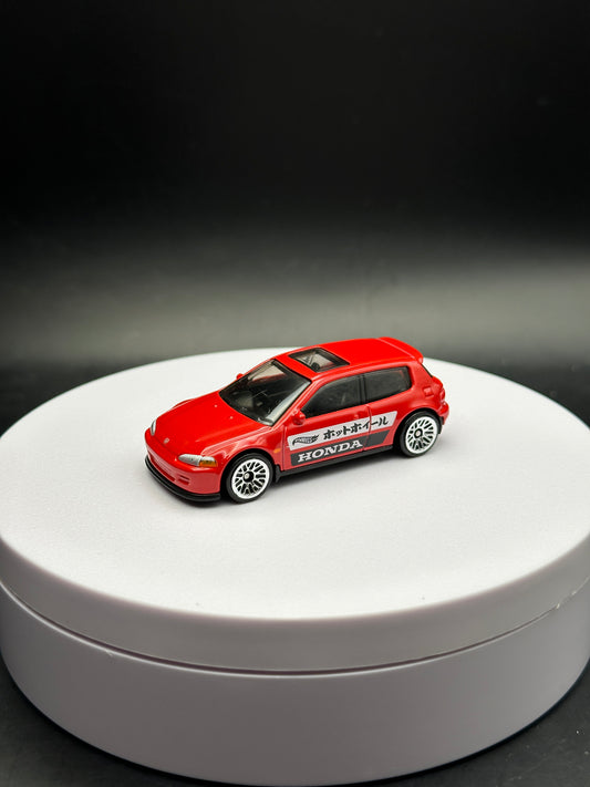 HOT WHEELS - 92 HONDA CIVIC EG (2024) - HW J IMPORTS 4/10 - LOOSE