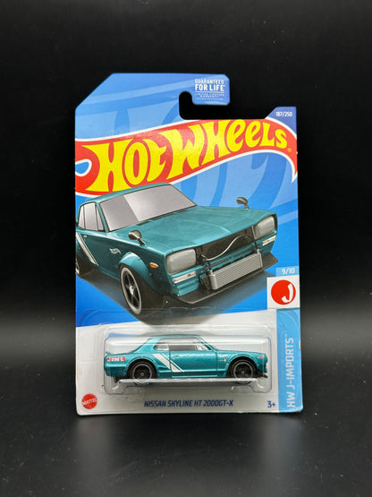 HOT WHEELS - NISSAN SKYLINE HT 2000GT-X (2022) - HW J IMPORTS 9/10