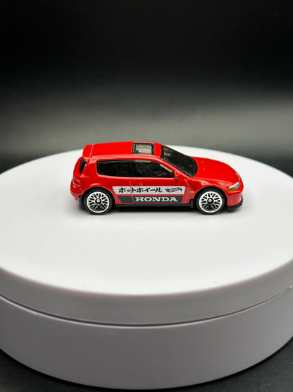 HOT WHEELS - 92 HONDA CIVIC EG (2024) - HW J IMPORTS 4/10 - LOOSE