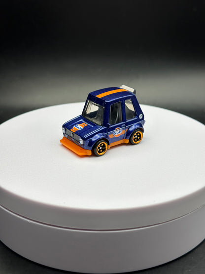 HOT WHEELS - TOONED VOLKSWAGEN GOLF MK1 (2025) - HW TOONED GULF SERIES 1/5 - LOOSE