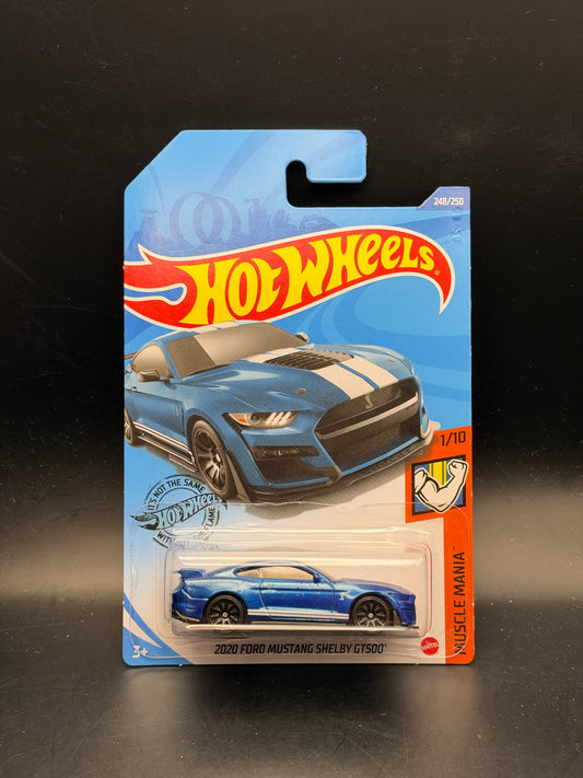HOT WHEELS - 2020 FORD MUSTANG SHELBY GT500 (2020) - HW MUSCLE MANIA 1/10