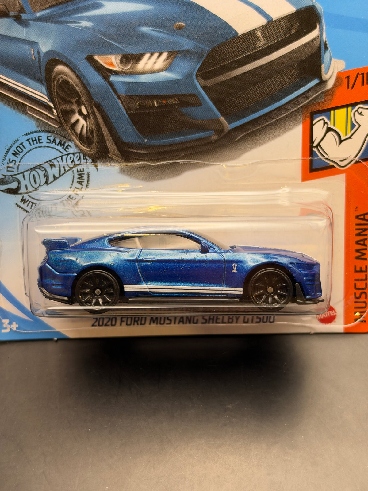 HOT WHEELS - 2020 FORD MUSTANG SHELBY GT500 (2020) - HW MUSCLE MANIA 1/10