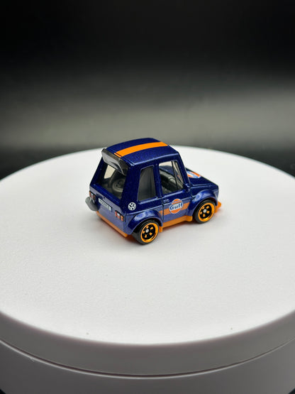 HOT WHEELS - TOONED VOLKSWAGEN GOLF MK1 (2025) - HW TOONED GULF SERIES 1/5 - LOOSE